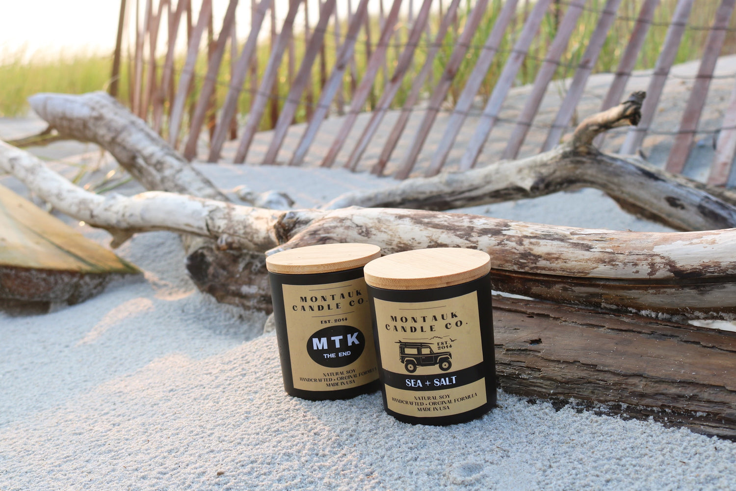 sea salt soy candle