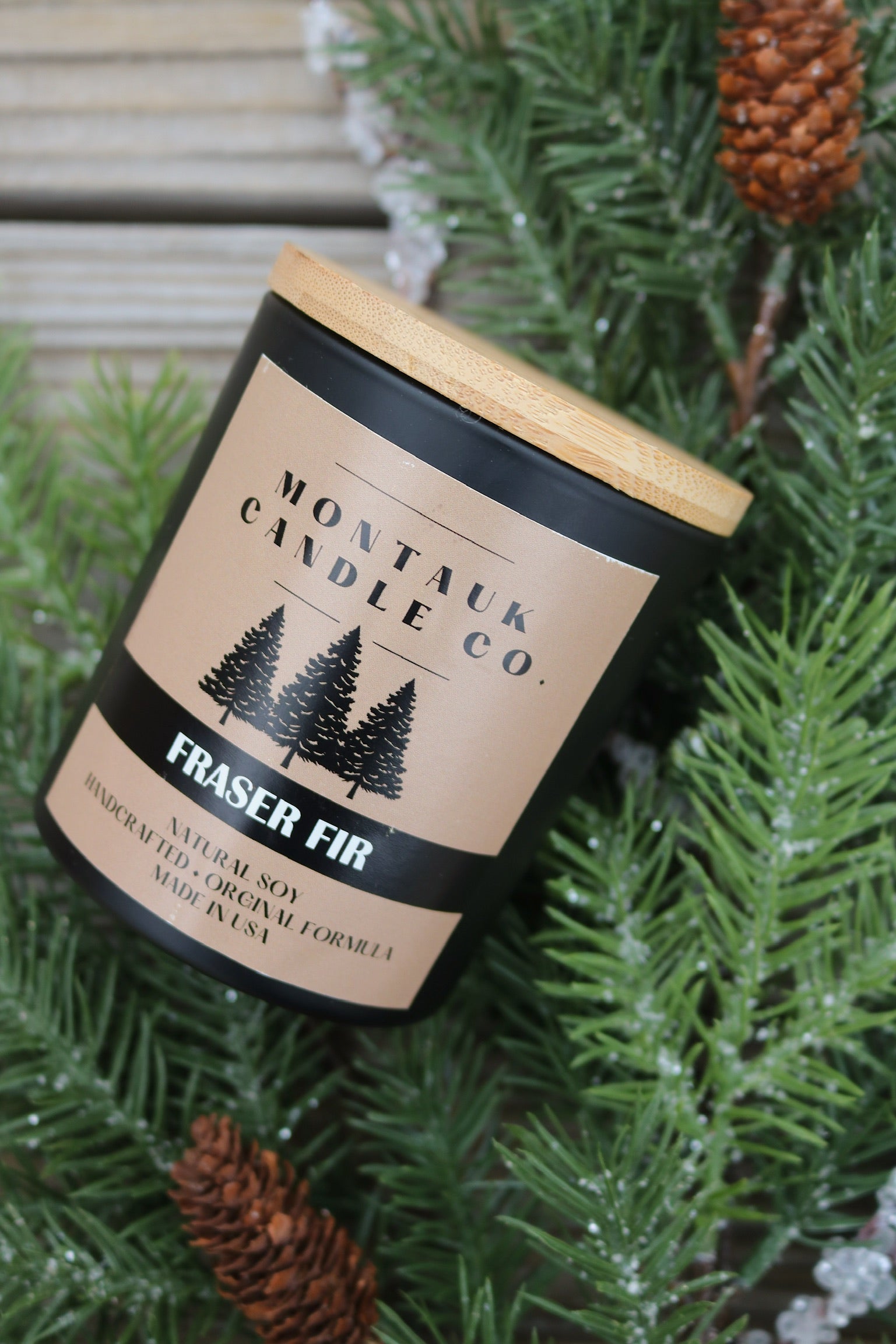 frasir fir soy candle