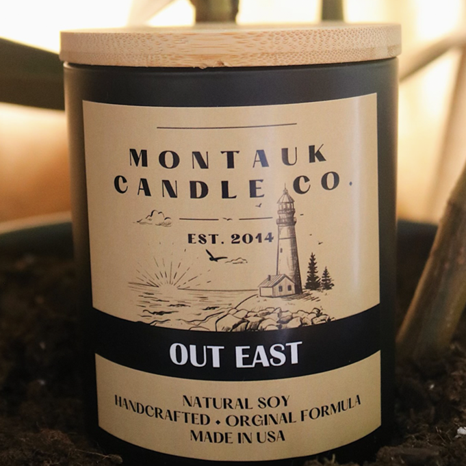 out east soy wax candle